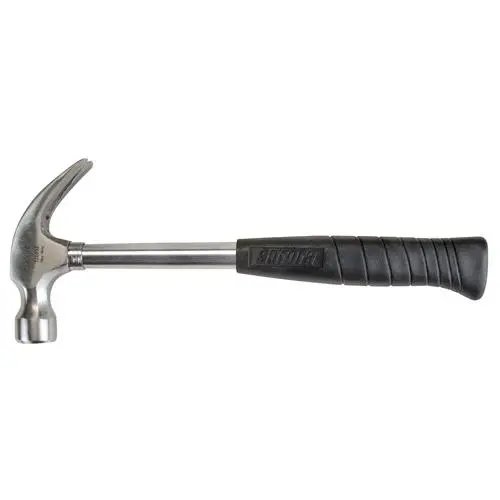 Hammers, 16 Oz., Solid Steel Handle, 12-5/8" L 1