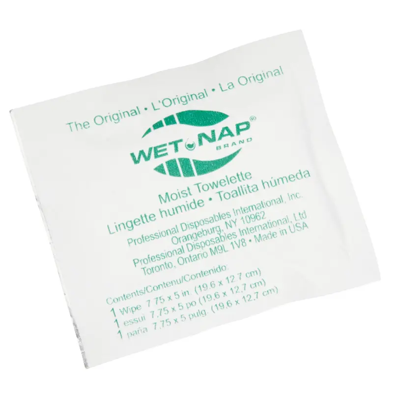 Hand Cleansing Moist Wipes, Towelette 1