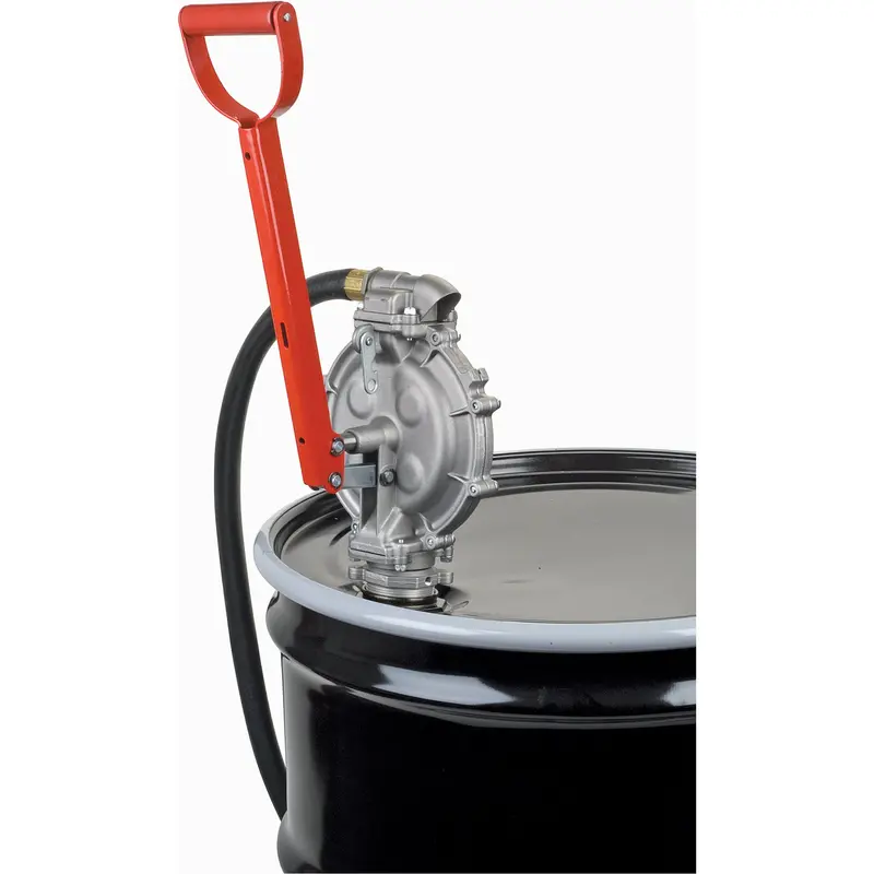 Hand Pump, Aluminum/Steel, 25.5 Oz./Stroke, Fits 15-55 Gal. 1
