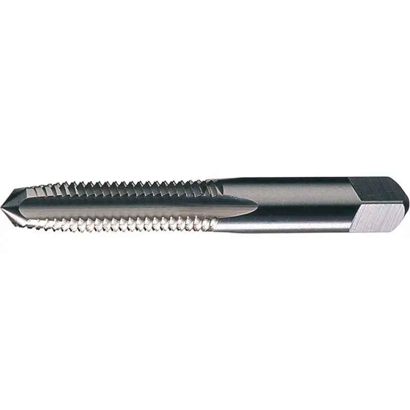 Hand Taps, Hss, Bright Finish, High Speed Steel, 3/8"-24 Thread 1