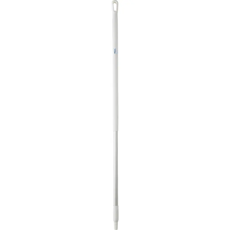 Handle, Broom/Scraper/Squeegee, White, Standard, 51" L 1