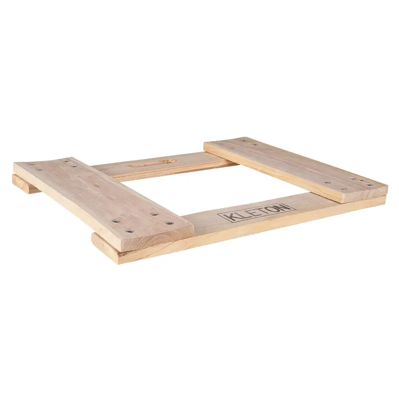 Hardwood Dolly Frame, Not Included Wheels, 900 Lbs. Capacity, 18" W X 24" D X 1.5" H 1