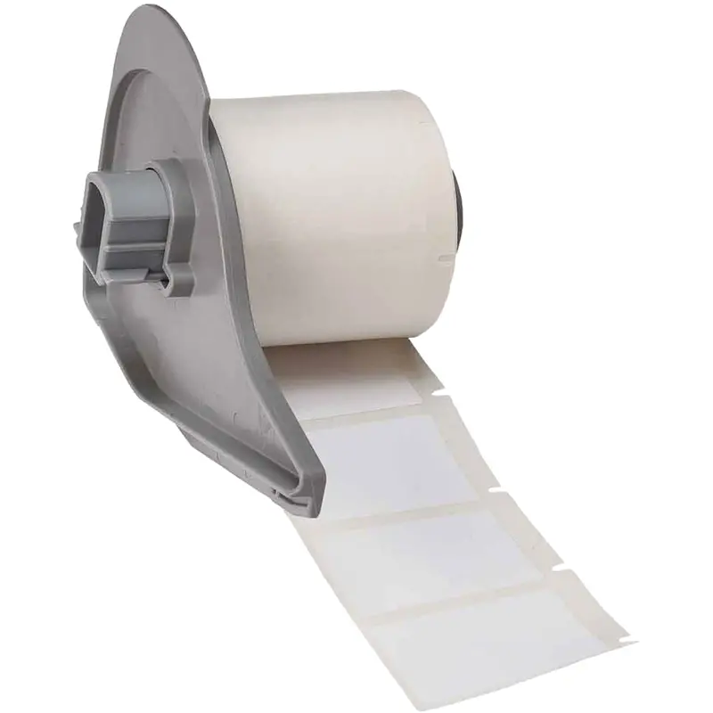 Harsh Environment Multi-Purpose Labels, Polyester, 1.5" L X 1" H, White 1