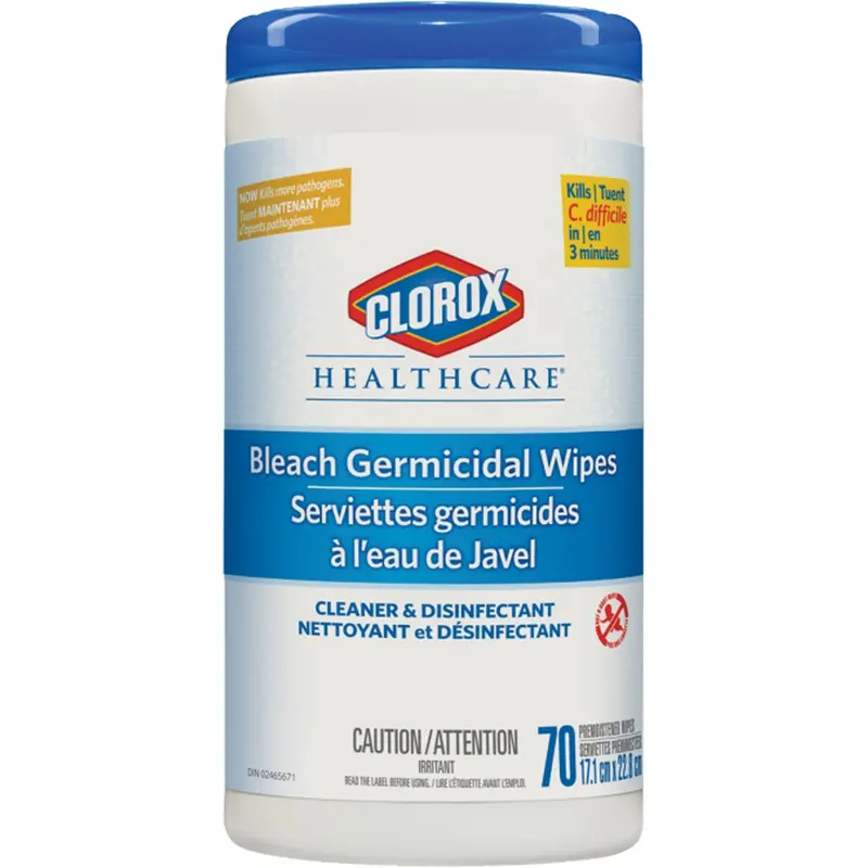 Healthcare® Disinfecting Bleach Wipes, 70 Count 1