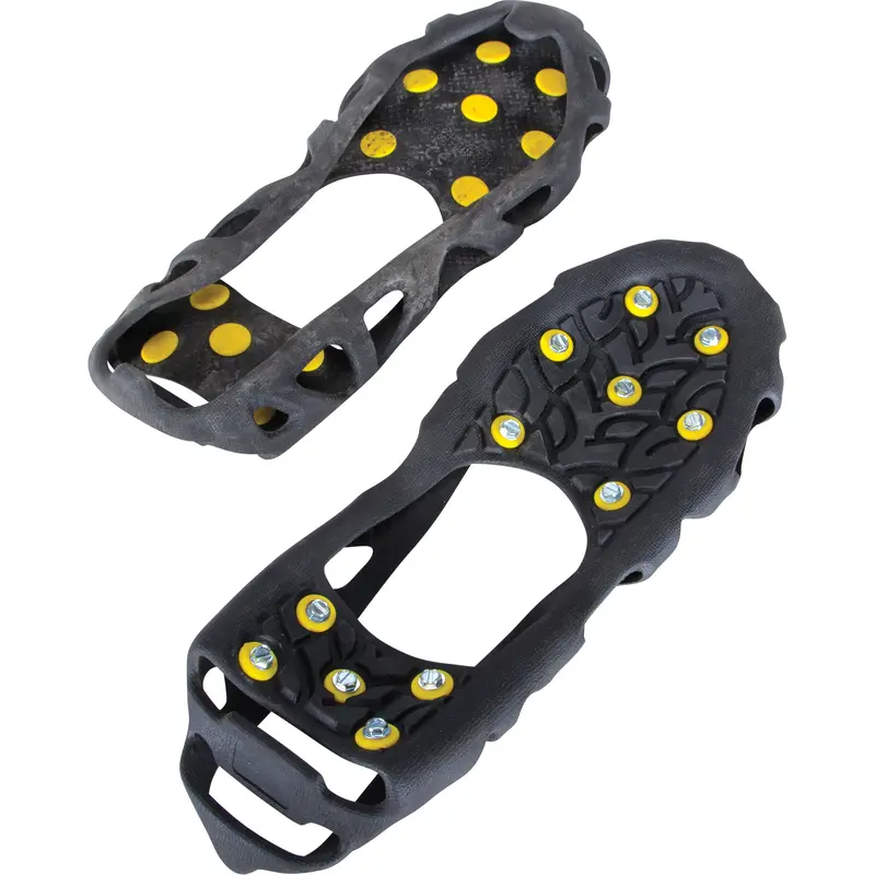 Heavy-Duty Anti-Slip Ice Cleats, Steel, Stud Traction, X-Large 1