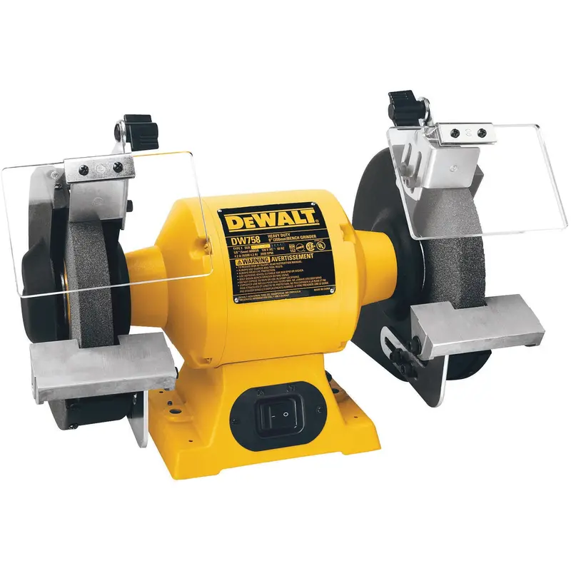 Heavy-Duty Bench Grinder, 8" Wheel Diameter, 3/4 Hp, 3600 Rpm 1