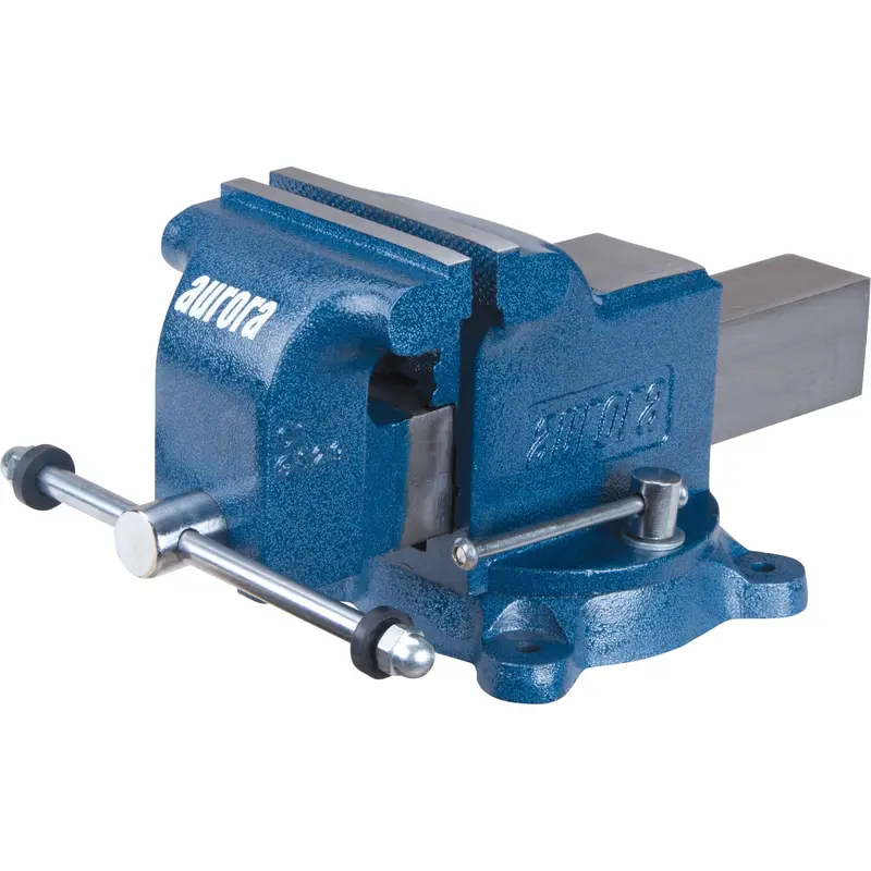 Heavy-Duty Bench Vise, 5" Jaw Width 1