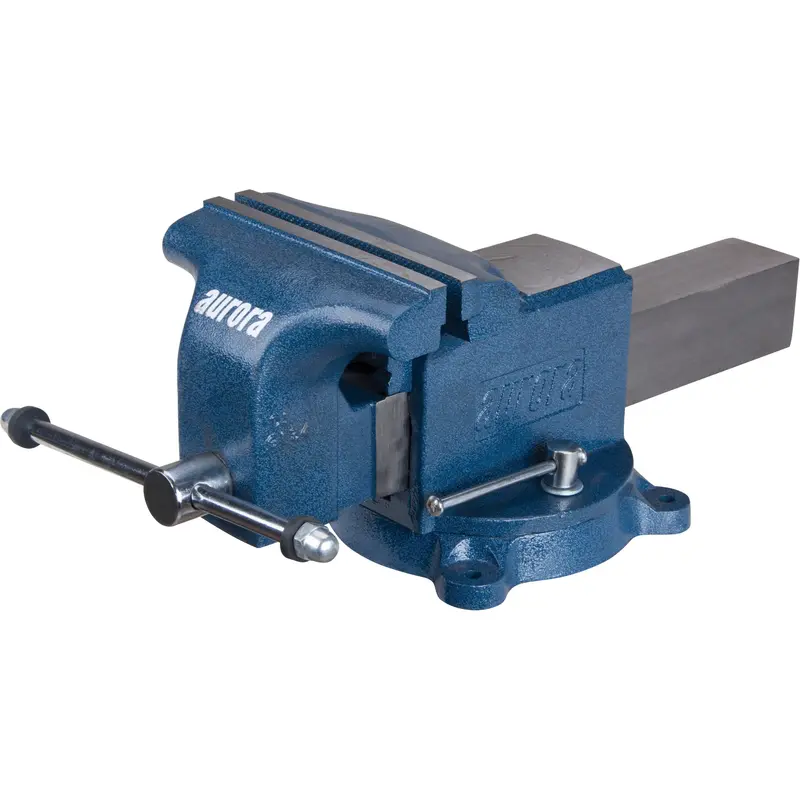 Heavy-Duty Bench Vise, 8" Jaw Width 1