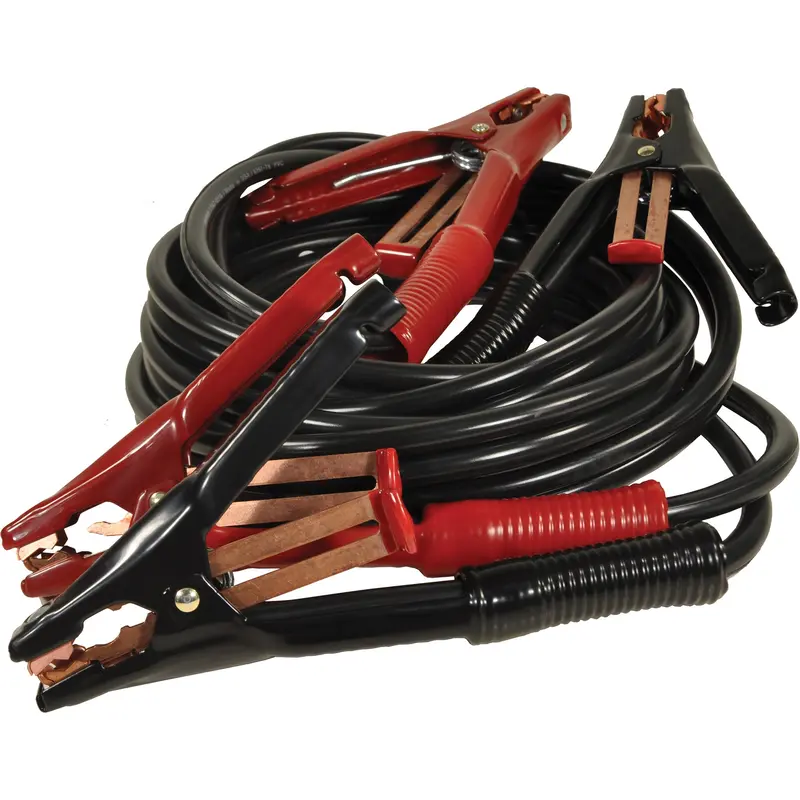 Heavy-Duty Booster Cables, 5 Awg, 500 Amps, 15' Cable 1