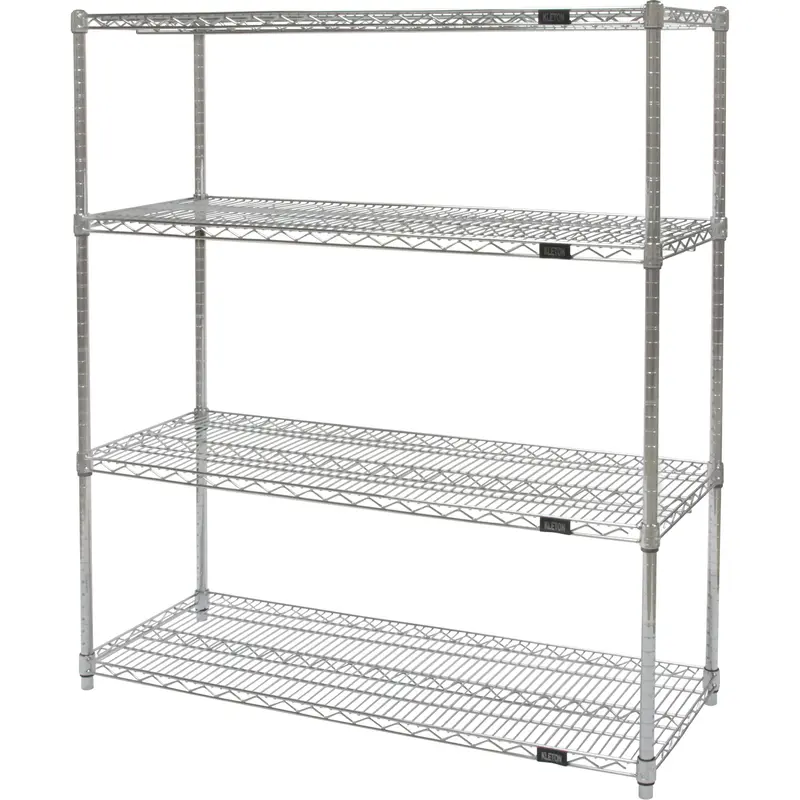 Heavy-Duty Chromate Wire Shelving 1
