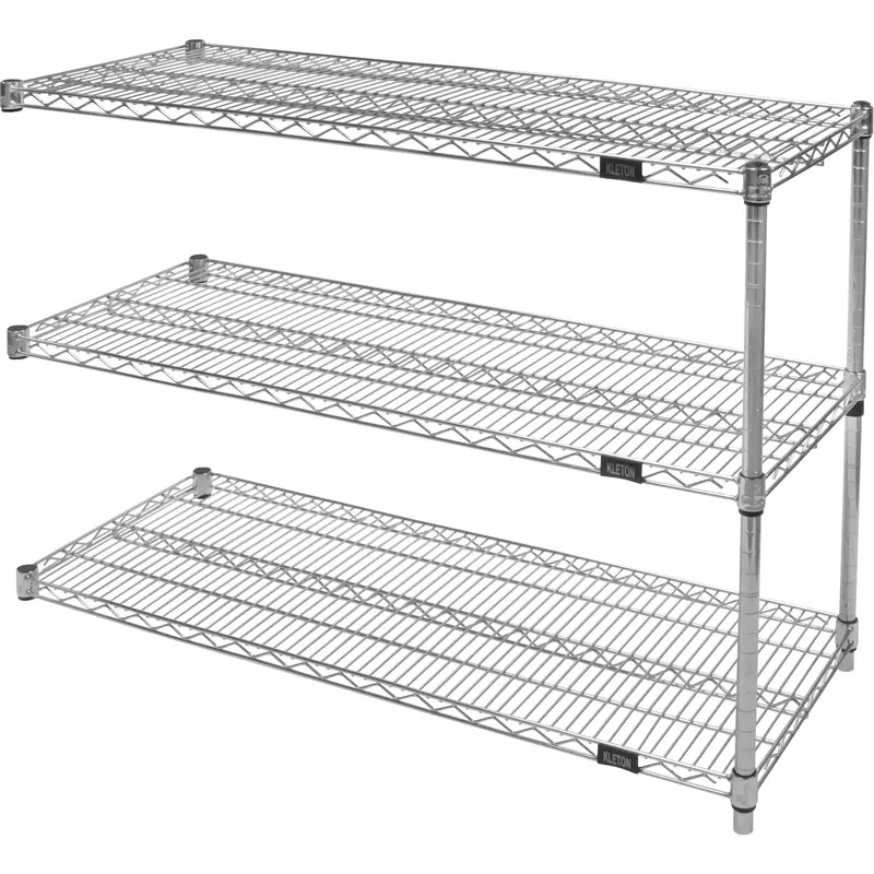 Heavy-Duty Chromate Wire Shelving 1