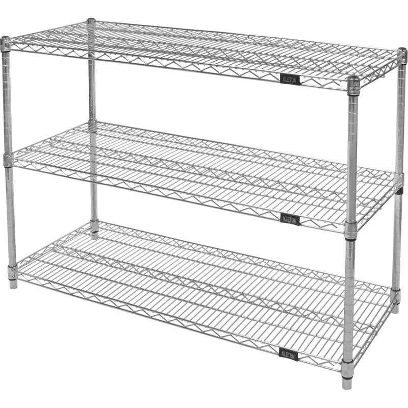 Heavy-Duty Chromate Wire Shelving 1