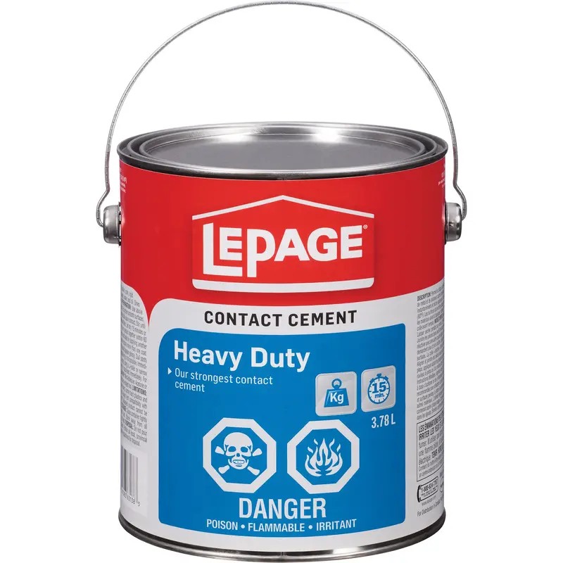 Heavy-Duty Contact Cement, Gallon, 3.8 L 1