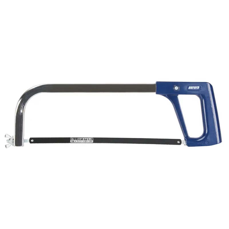 Heavy-Duty Hacksaw Frame, 12", Plain Handle 1