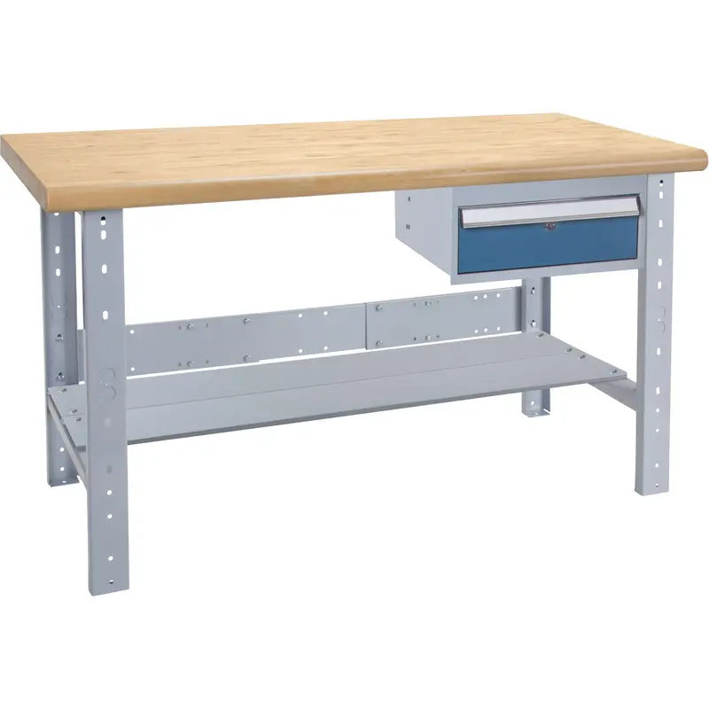 Heavy-Duty Modular Workbench, 2500 Lbs. Cap., 48" W X 24" D 1