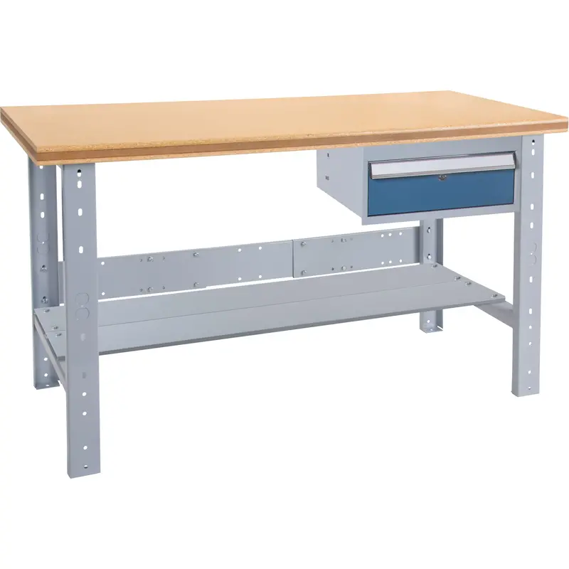 Heavy-Duty Modular Workbench, 48" W X 24" D X 2500 Lbs. Capacity 1