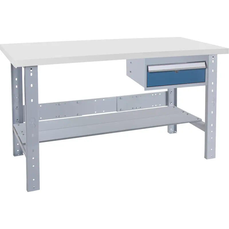 Heavy-Duty Modular Workbench, 48" W X 24" D X 2500 Lbs. Capacity 1
