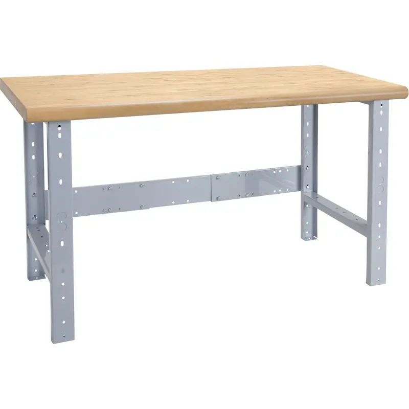 Heavy-Duty Modular Workbench, Top & Legs Only, 2500 Lbs. Cap., 48" W X 24" D 1