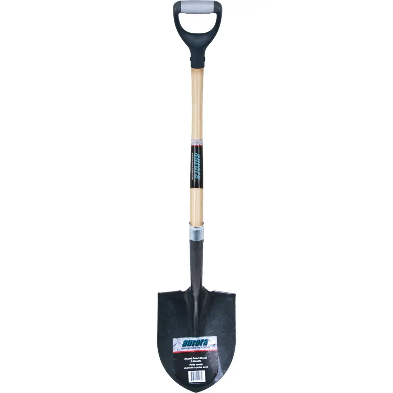 Heavy-Duty Round Point Shovel 1