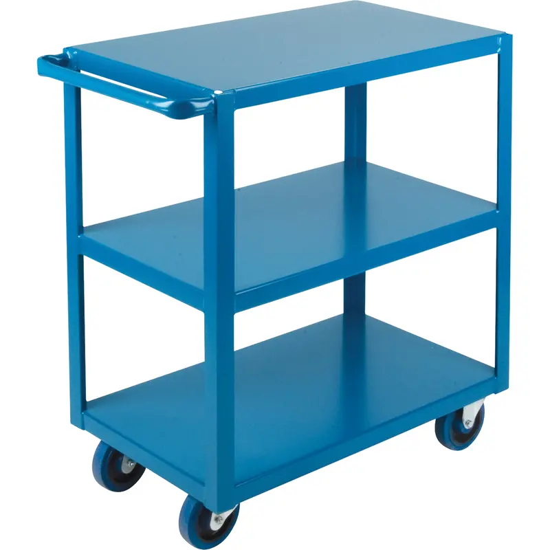 Heavy-Duty Shelf Cart, 3 Tiers, 18" W X 48" H X 30" D, 1200 Lbs. Capacity 1