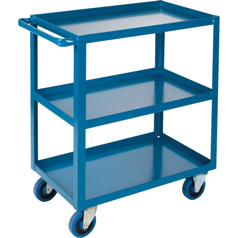 Heavy-Duty Shelf Cart, 3 Tiers, 18" W X 48" H X 33" D, 1200 Lbs. Capacity 1