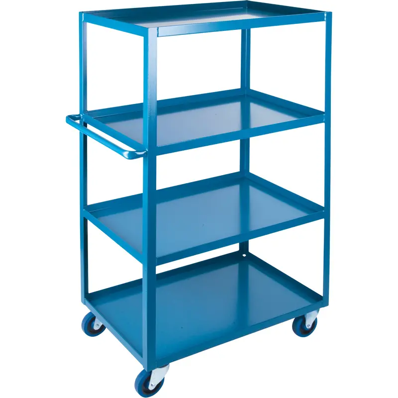Heavy-Duty Shelf Carts, 4 Tiers, 24" W X 61" H X 39" D, 1200 Lbs. Capacity 1