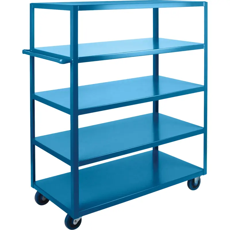 Heavy-Duty Shelf Carts, 5 Tiers, 24" W X 61" H X 48" D, 1200 Lbs. Capacity 1