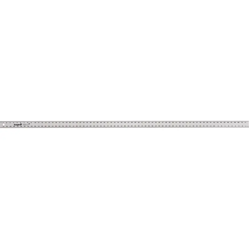Heavy-Duty Straight Edge, 72" L, Aluminum, 1" Graduations 1