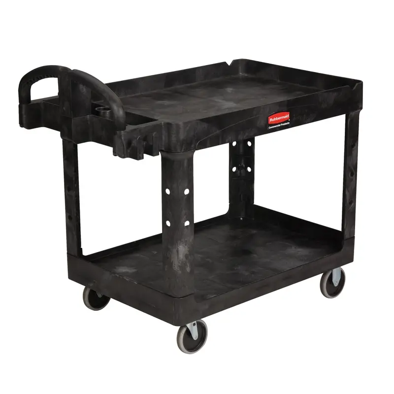 Heavy Duty Utility Cart - 4520-88, 2 Tiers, 25-1/4" X 39" X 44", 500 Lbs. Capacity 1
