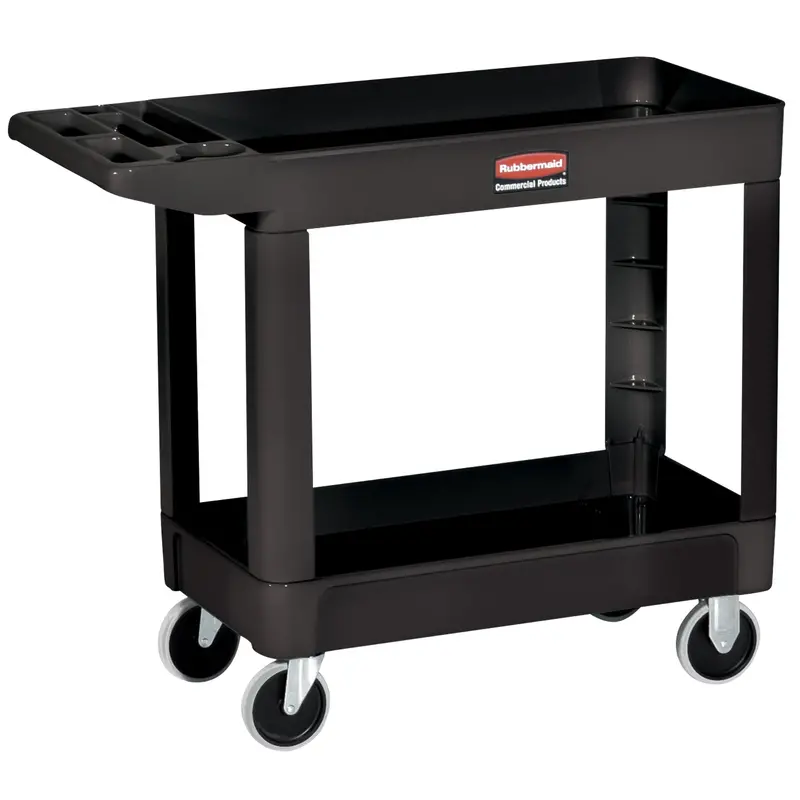 Heavy-Duty Utility Cart - 4520-89, 2 Tiers, 25-7/8" X 33-1/4" X 45-1/4", 500 Lbs. Capacity 1