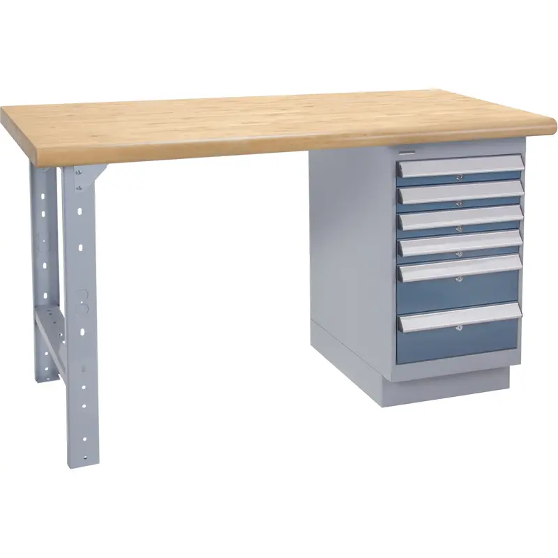 Heavy-Duty Workbench, 1500 Lbs. Cap., 60" W X 36" D, 34" H 1