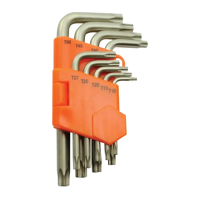 Hex Key Set, 9 Pcs., Torx® 1