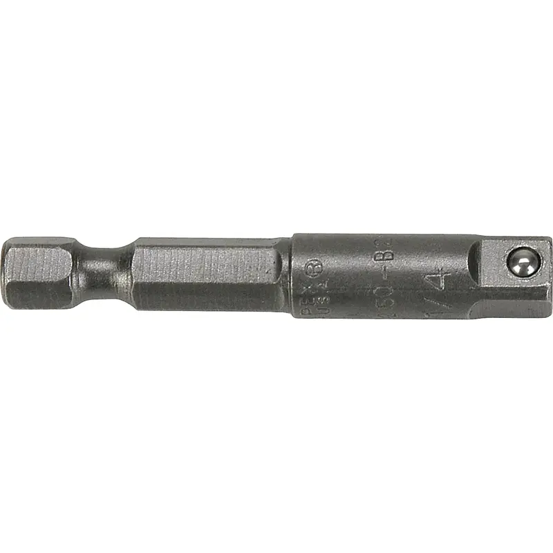 Hex To Male Square Drive Extension, 3/8" Drive Size, 2" L 1