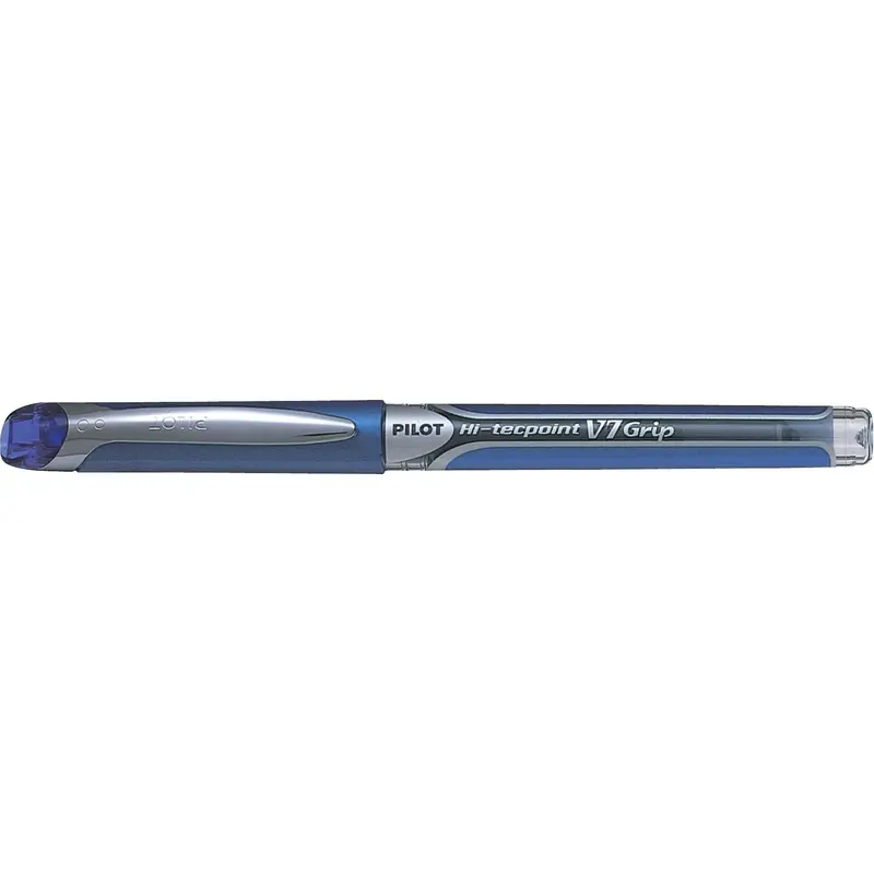 Hi-Tecpoint Grip Pen, Blue, 0.7 Mm 1