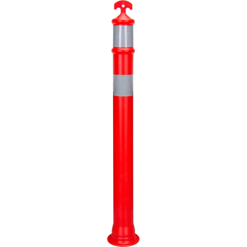 Hi-Visibility T-Top Delineator Post, 42" H, Orange 1