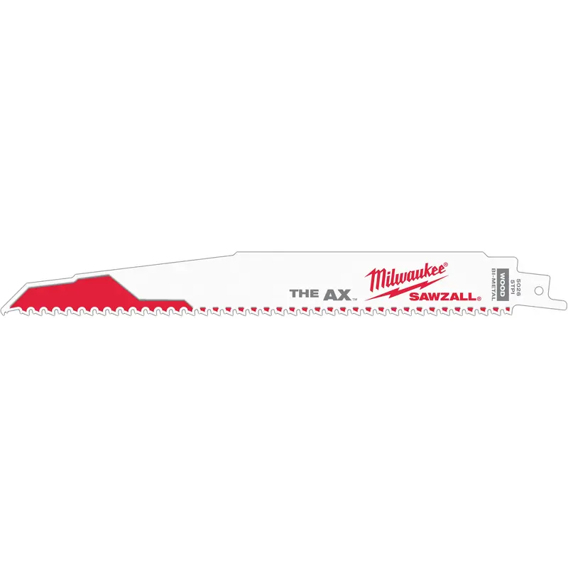 High Performance Super Sawzall® Blades, Bi-Metal, 5 Tpi, 9" L X 1" W 1
