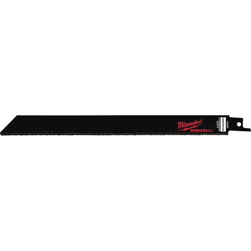 High Performance Super Sawzall® Blades, Carbide, 9" L 1