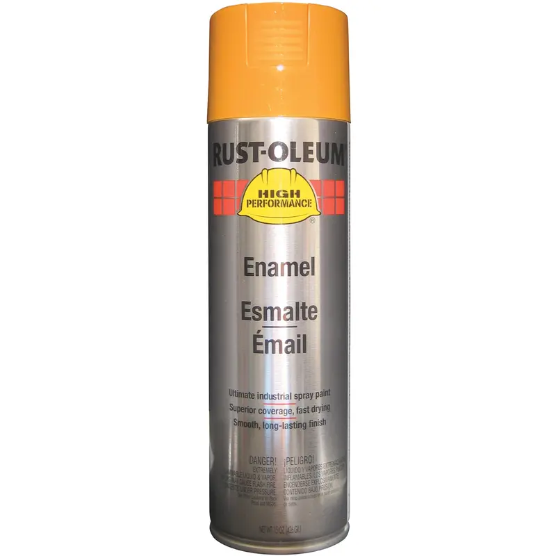 High Performance® V2100 Paint, Equipment Yellow, Gloss, 15 Oz., Aerosol Can 1