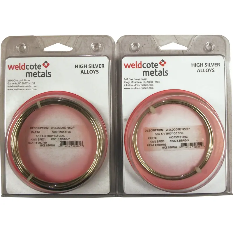 High Silver Brazing Alloys 1