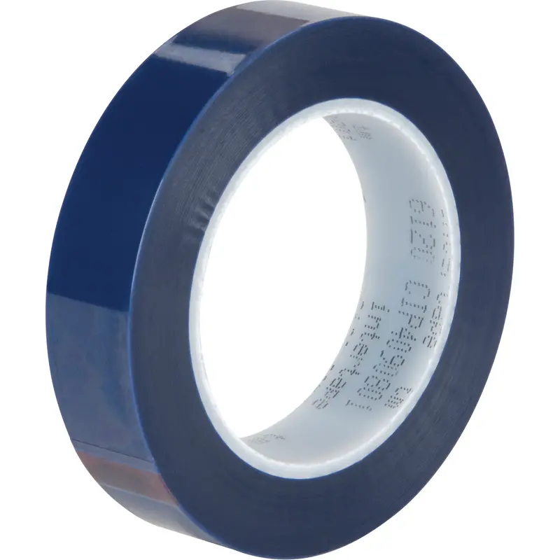 High Temperature Masking Tape, 25.4 Mm (1") X 66 M (216'), Blue 1