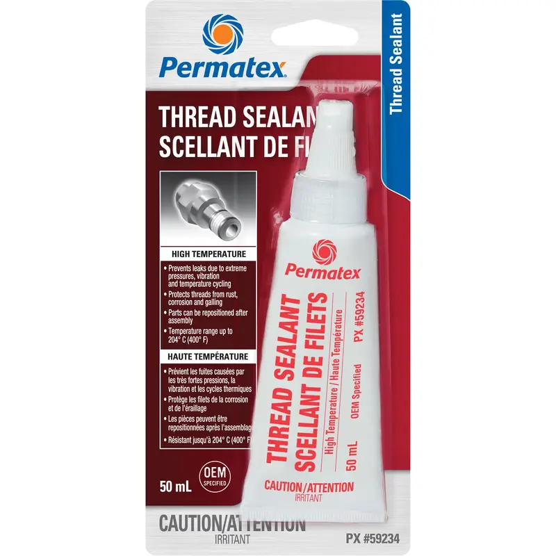 High Temperature Thread Sealant, Bottle, 50 Ml, -54° C - 204° C/-65° F - 400° F 1