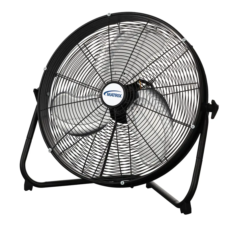 High Velocity Floor Fan, 3 Speeds, 20" Diameter 1
