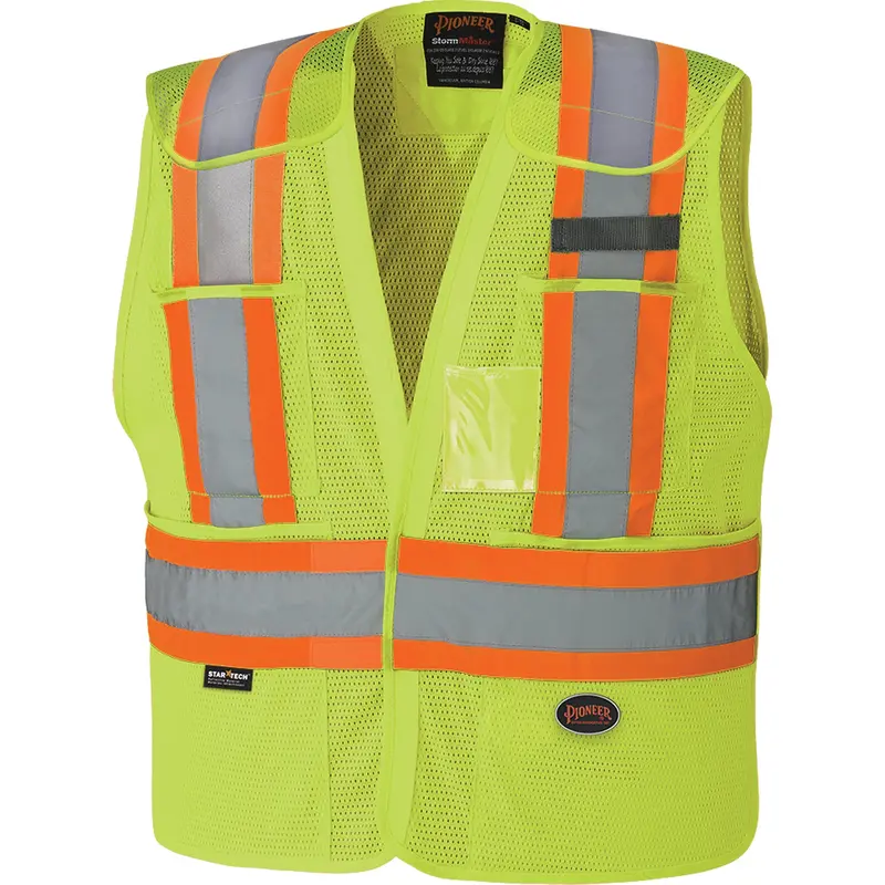 High-Visibility Drop Shoulder Safety Tear-Away Vest 1