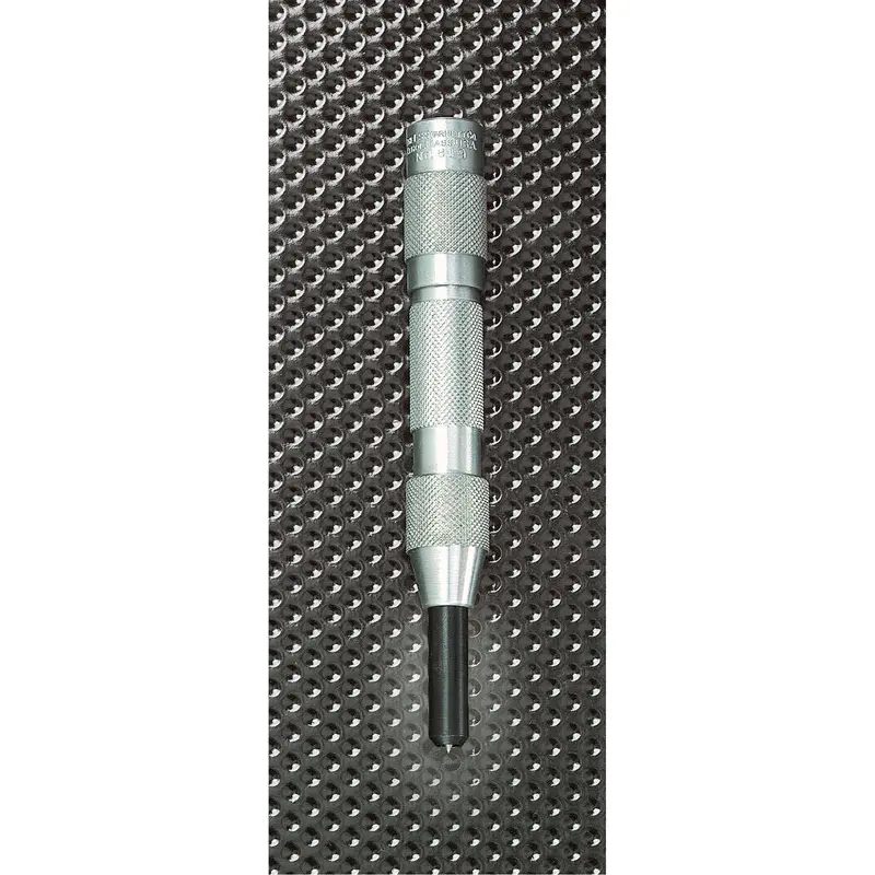 Hinge Locating Automatic Center Punch With  Adjustable Stroke, 5/8" Dia., 5/8" Stock Size, 5" L 1