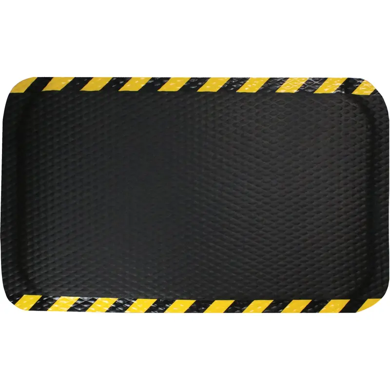 Hog Heaven Mat, Diamond, 3' X 5' X 5/8", Black/Yellow, Nitrile 1