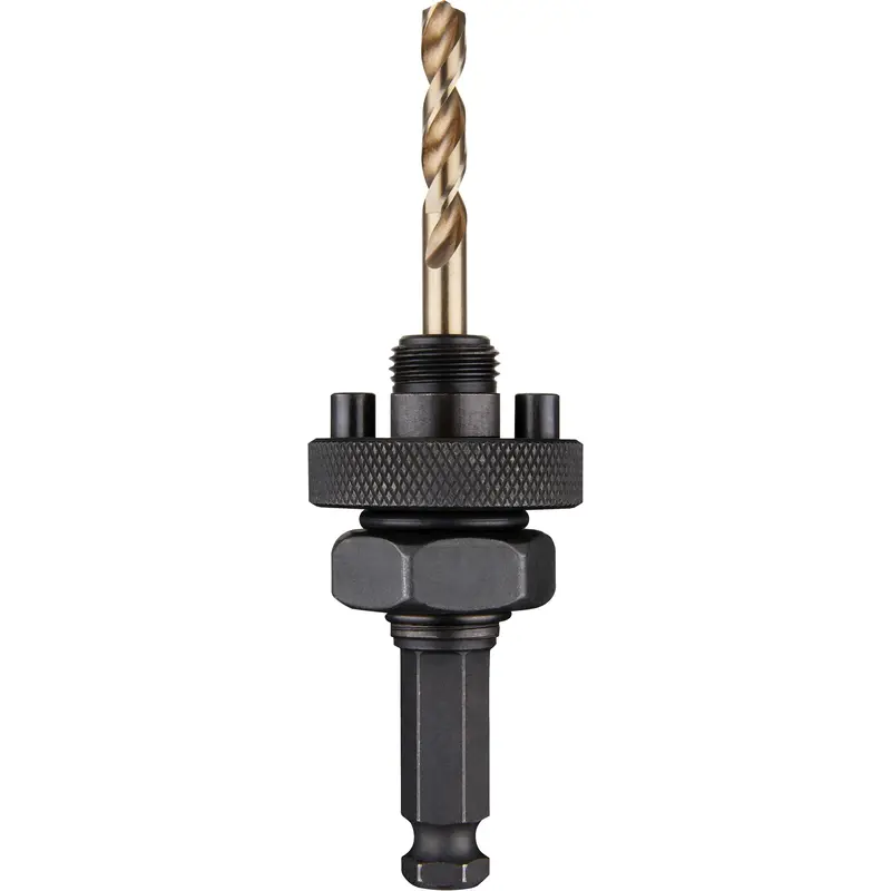 Hole Dozer™ Hole Saw Large Arbor With Cobalt Pilot Bit, 1-1/4" And Larger, 1/4" Shank 1