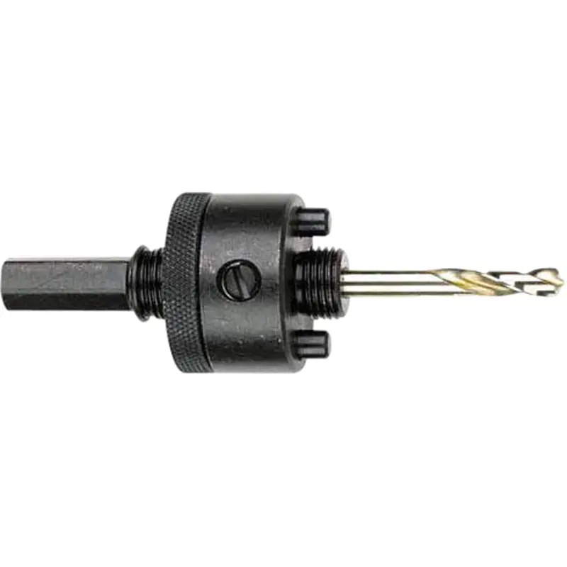 Hole Saw Arbor &Amp Pilot Drills, 1-1/4" And Larger, 7/16" Shank 1