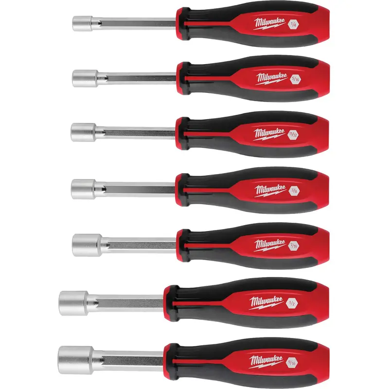 Hollowcore™ Nut Driver Set, 7 Pcs., Magnetic, Imperial 1