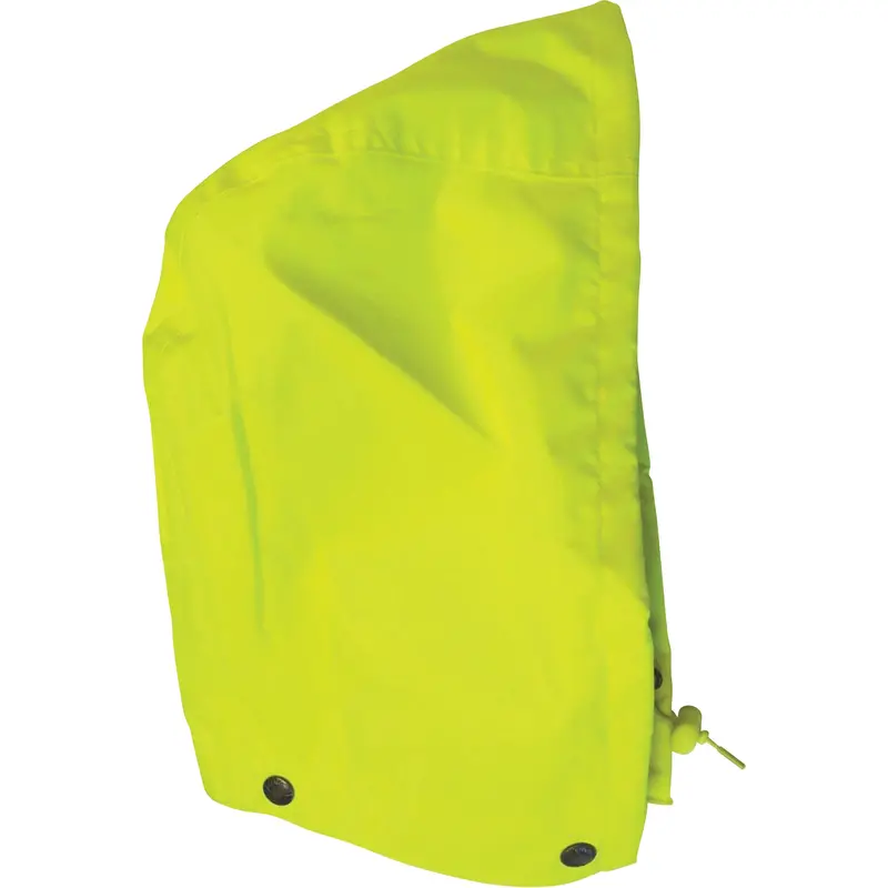 Hood For 3-In-1 Viking Jacket, High Visibility Lime-Yellow, Polyester/Pvc 1