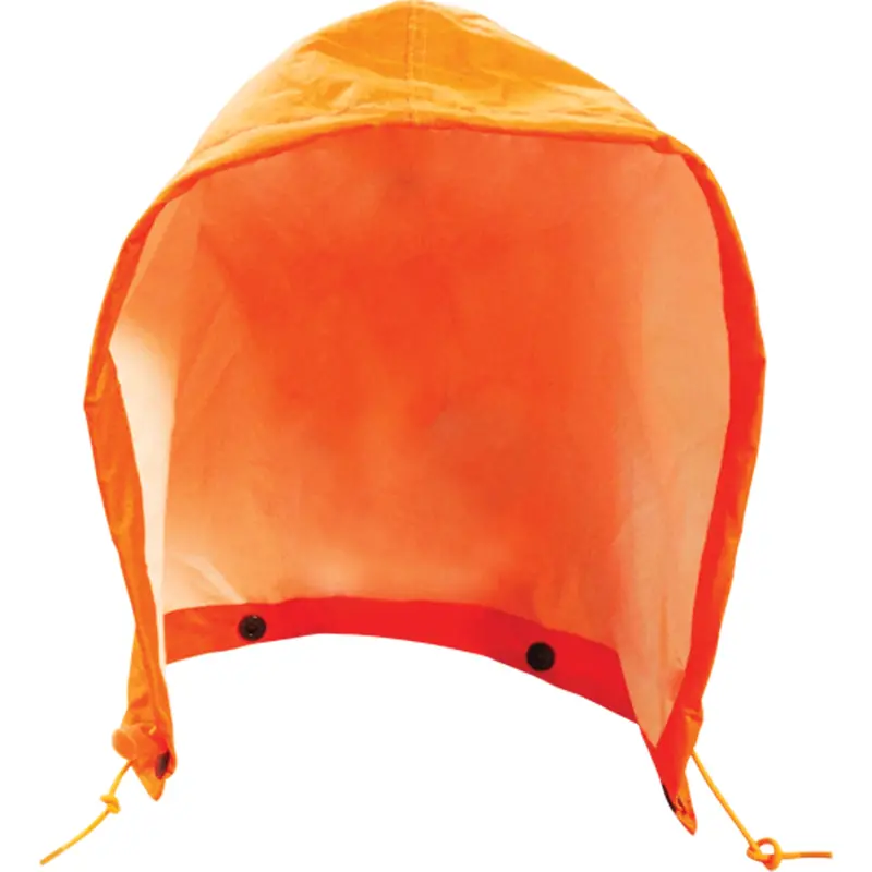 Hood For 3-In-1 Viking Jacket, High Visibility Orange, Polyester/Pvc 1